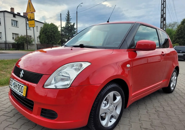 Suzuki Swift cena 14800 przebieg: 87000, rok produkcji 2006 z Poręba małe 277